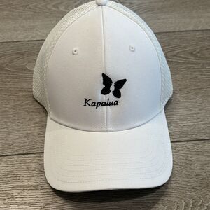TaylorMade Golf Hat Men’s Fitted Large/XL White Kapalua Golf Club Hawaii